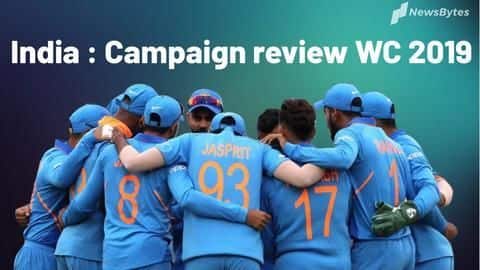 Review of India's ICC World Cup 2019 campaign Review of India's ICC World Cup 2019 campaign