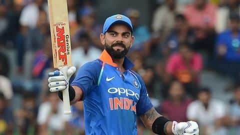 #INDvsSA 3rd ODI: Kohli slams his 34th ODI century #INDvsSA 3rd ODI: Kohli slams his 34th ODI century