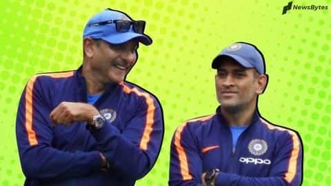 Shastri explains why Dhoni was sent at number seven Shastri explains why Dhoni was sent at number seven