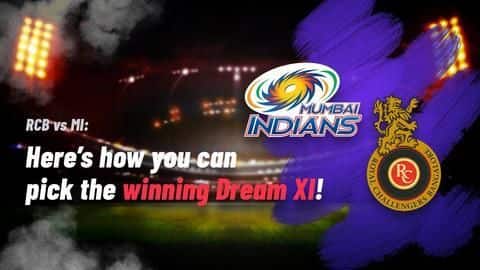 IPL 2019: The winning Dream11 for RCB vs MI IPL 2019: The winning Dream11 for RCB vs MI