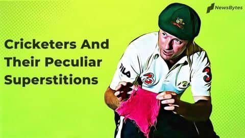 Five legendary cricketers and their peculiar superstitions Five legendary cricketers and their peculiar superstitions