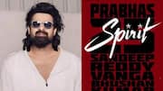 Is Sandeep Reddy Vanga-Prabhas's 'Spirit' delayed?