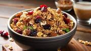Quick fix: Muesli cup with toasted almonds