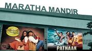 Mumbai's iconic Maratha Mandir theater screens 'Pathaan' alongside 'DDLJ'