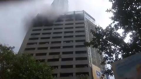 Massive fire in Kolkata's Jeevan Sudha building Massive fire in Kolkata's Jeevan Sudha building