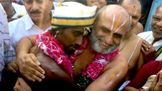 Hyderabad priest's dramatic attack on caste system