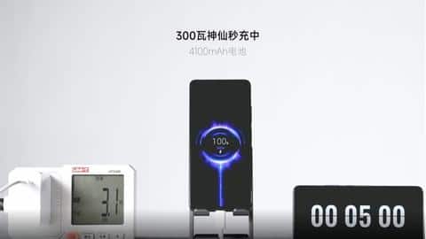 Redmi demonstrated a mind-boggling 300W fast-charging solution for smartphones