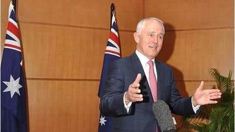 Strengthening ties? Church present makes light of Trump-Turnbull feud Strengthening ties? Church present makes light of Trump-Turnbull feud