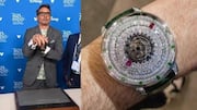 Robert Downey Jr. wears $1.1M watch that has no hands