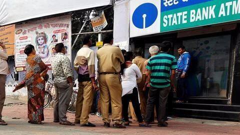 Demonetization: ATMs still short of cash by 30% Demonetization: ATMs still short of cash by 30%