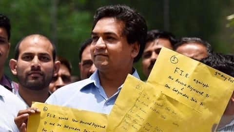 Kapil Mishra records statement against AAP Kapil Mishra records statement against AAP