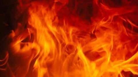 One killed, 9 injured as KSRTC bus catches fire One killed, 9 injured as KSRTC bus catches fire