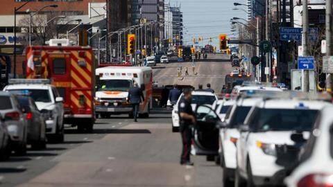 'It was like a scene from a war zone' 'It was like a scene from a war zone'