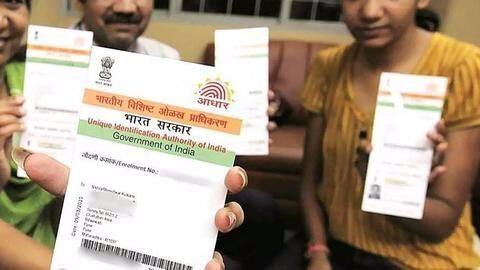 Dec 31 deadline for mandatory Aadhaar for social benefits: Centre Dec 31 deadline for mandatory Aadhaar for social benefits: Centre