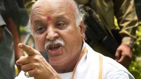 Surat: Togadia alleges murder conspiracy after vehicle hit by truck Surat: Togadia alleges murder conspiracy after vehicle hit by truck