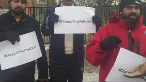 Baloch and Indian-American activists in Washington slam 'Chappal Chor Pakistan' Baloch and Indian-American activists in Washington slam 'Chappal Chor Pakistan'