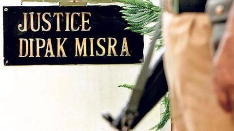 Justice Dipak Misra the first CJI to have 'Z'-category security Justice Dipak Misra the first CJI to have 'Z'-category security