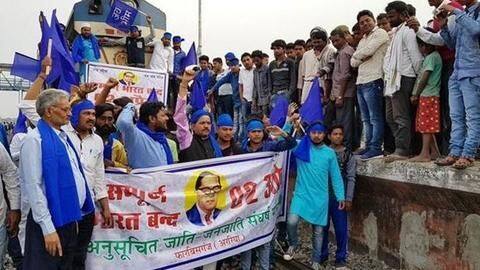 Dalit-protests: One dead in violence, Center files review-petition in SC Dalit-protests: One dead in violence, Center files review-petition in SC