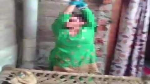 UP: Man ties wife to ceiling, brutally-thrashes her for dowry UP: Man ties wife to ceiling, brutally-thrashes her for dowry