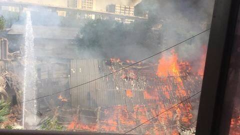 Major fire at Mumbai's iconic RK Studio Major fire at Mumbai's iconic RK Studio