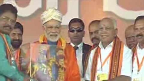 Countdown has begun for Congress' end in Karnataka: Modi Countdown has begun for Congress' end in Karnataka: Modi