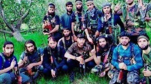 Two months after 'Burhan Boys' killed, terrorists release another group-photo Two months after 'Burhan Boys' killed, terrorists release another group-photo