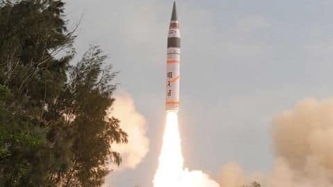 #DefenseDiaries: India successfully test-fires nuclear-capable Agni-V missile for 6th time #DefenseDiaries: India successfully test-fires nuclear-capable Agni-V missile for 6th time