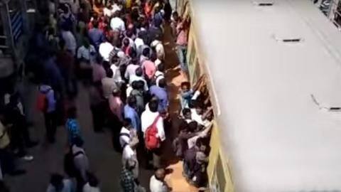 Chennai: At least five dead after falling off crowded train Chennai: At least five dead after falling off crowded train