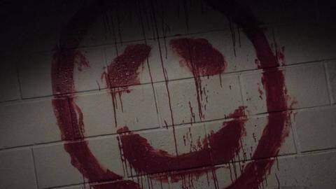 Murderer son left smiley in blood as he was 'relaxed' Murderer son left smiley in blood as he was 'relaxed'