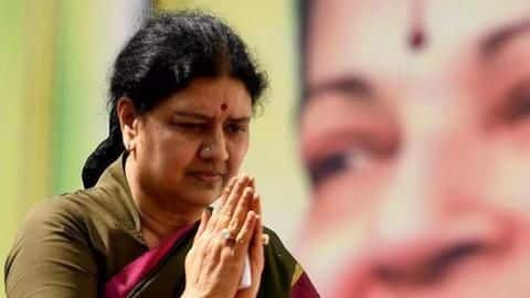 Sasikala granted five-day parole, to visit sick husband in Chennai Sasikala granted five-day parole, to visit sick husband in Chennai