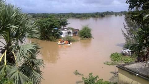 Floods: 1.2cr people affected, death toll rises, train services hit Floods: 1.2cr people affected, death toll rises, train services hit