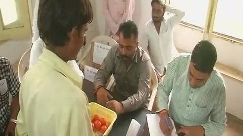 To protest soaring vegetable prices, UP Congress launches 'tomato bank' To protest soaring vegetable prices, UP Congress launches 'tomato bank'