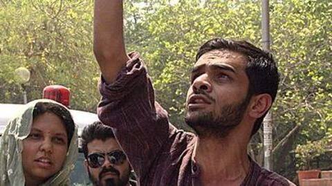 Posters for "Freedom for Kashmir!" surface in JNU Posters for "Freedom for Kashmir!" surface in JNU