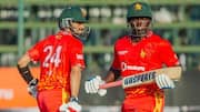 1st ODI: SL, ZIM post this unique 6th-wicket partnership record