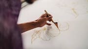 How to create batik art with natural dyes