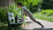 Get fit with these park bench exercises