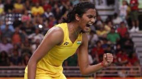 PV Sindhu storms into world semis PV Sindhu storms into world semis