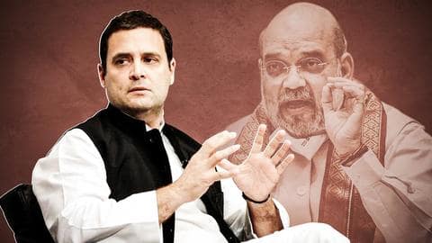 Rahul Gandhi slams Amit Shah over 'shoe-incident', BJP hits back Rahul Gandhi slams Amit Shah over 'shoe-incident', BJP hits back