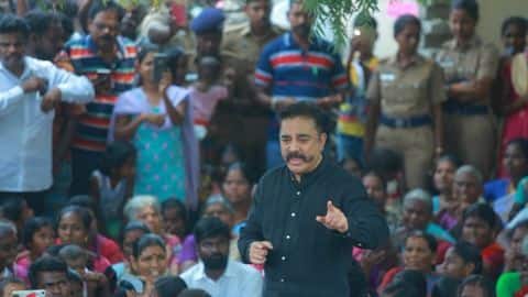 Kamal Haasan joins agitation against Sterlite plant Kamal Haasan joins agitation against Sterlite plant