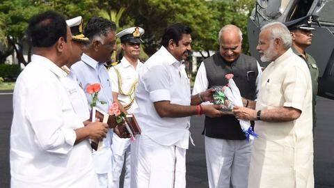 Modi in Chennai: Highlights media's importance, offers flood assistance Modi in Chennai: Highlights media's importance, offers flood assistance