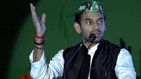 Tej Yadav threatens to skin Modi