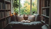 How to create a plant-inspired reading nook 