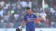 1st ODI: Double-centurion Gill guides India to 349/8 against NZ