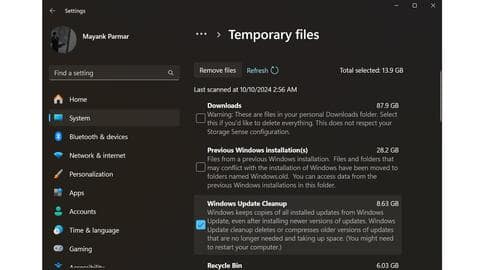 Bug leaves undeletable files in Windows Update cache