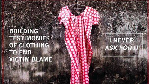 Devictimzing sexual assault survivors, one garment at a time Devictimzing sexual assault survivors, one garment at a time