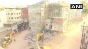 Four-storey building collapses in Indore; 10 killed, rescue operations underway