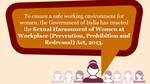 Safe working environment is every woman's right, says Maneka Gandhi