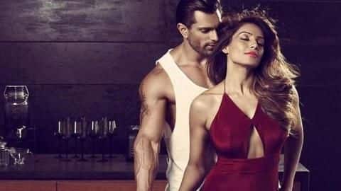 Salman removes Karan-Bipasha's condom ad from Bigg Boss house Salman removes Karan-Bipasha's condom ad from Bigg Boss house