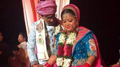 Bharti Singh and Haarsh Limbachiyaa take marital vows Bharti Singh and Haarsh Limbachiyaa take marital vows