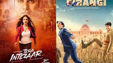 Your Weekend Watch: Firangi or Tera Intezaar? Your Weekend Watch: Firangi or Tera Intezaar?